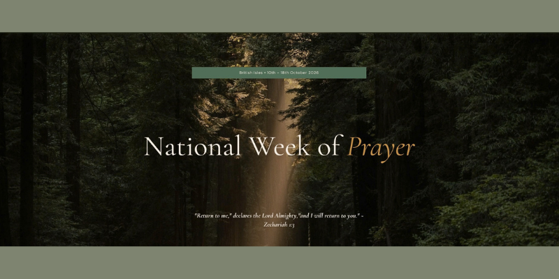 National Week of Prayer 10th-18th October 2026